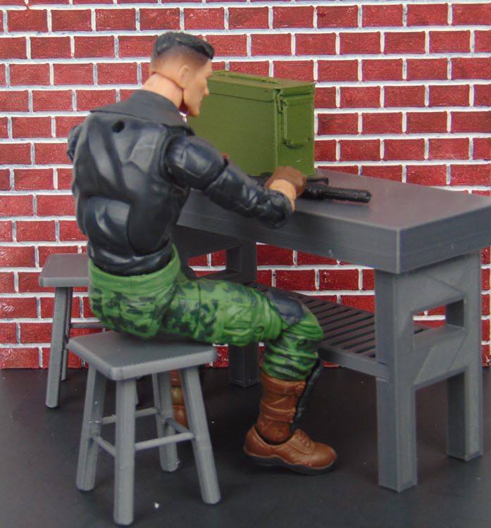 GI JOE Classified 3D Print Diorama Prop Armory Bundle Pack Set 3D print model_9