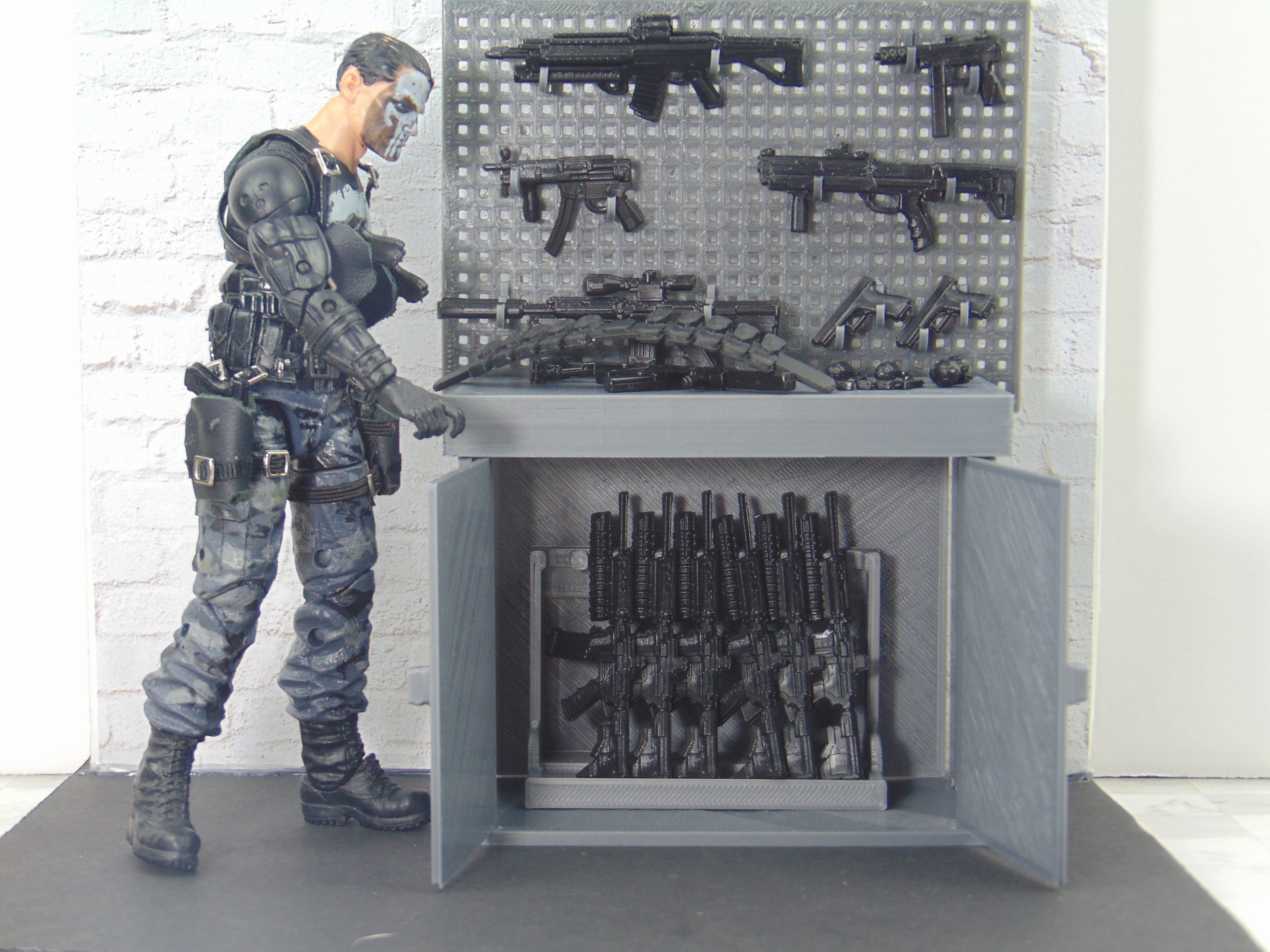 GI JOE Classified 3D Print Diorama Prop Armory Bundle Pack Set 3D print model_2
