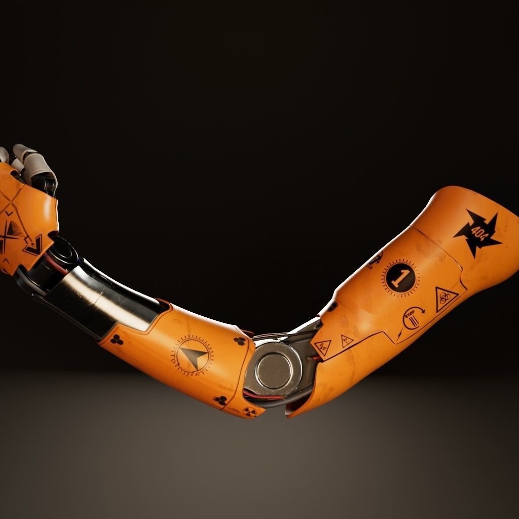 Sci-fi model Low-poly 3D model_2