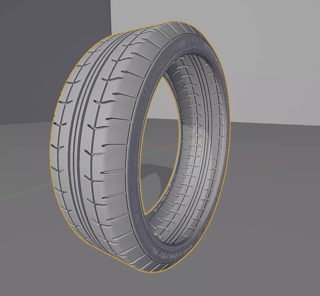 Car Tire Tip-Top Free 3D model