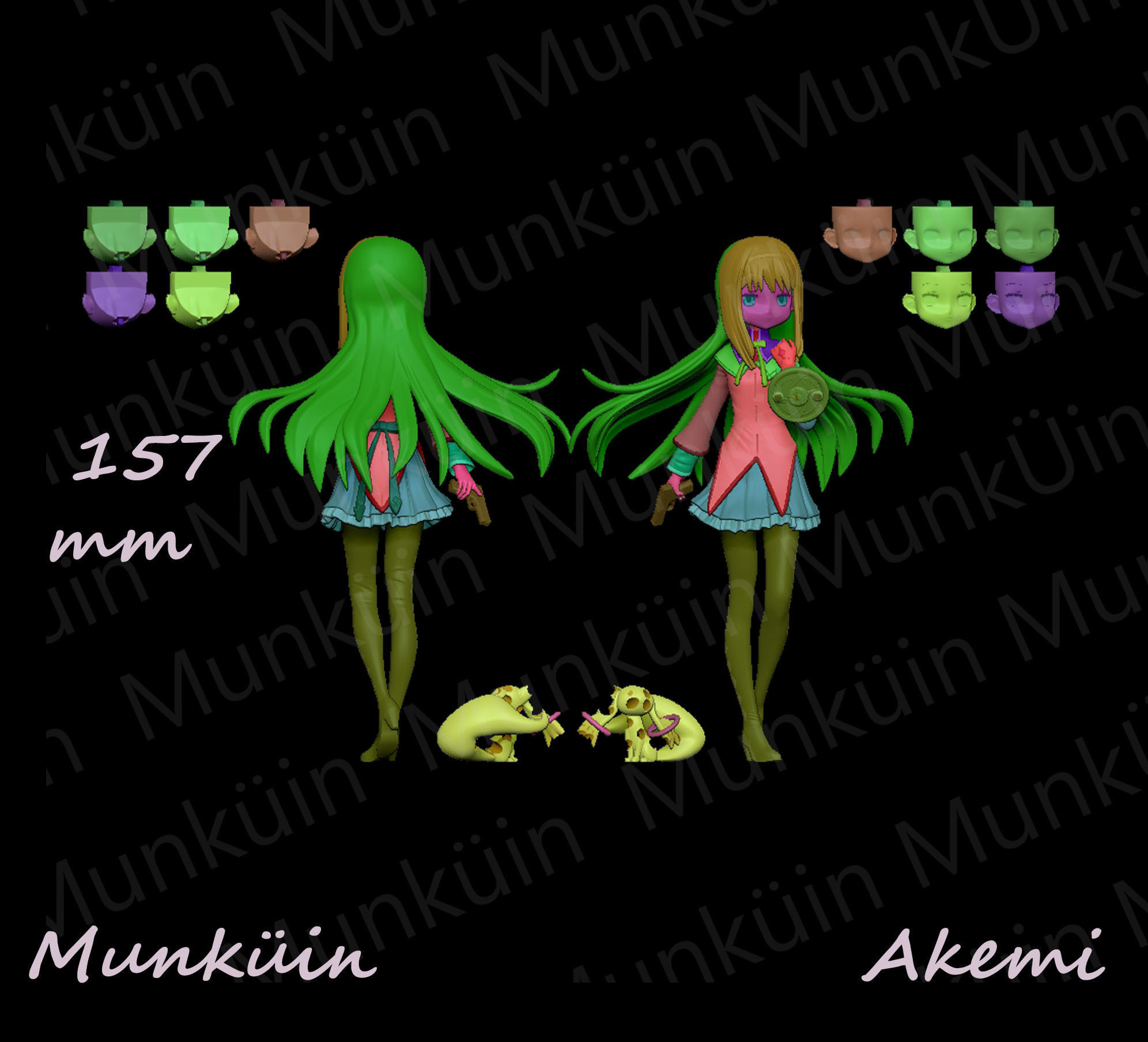 Fan Art Akemi Homura 3D print model_1