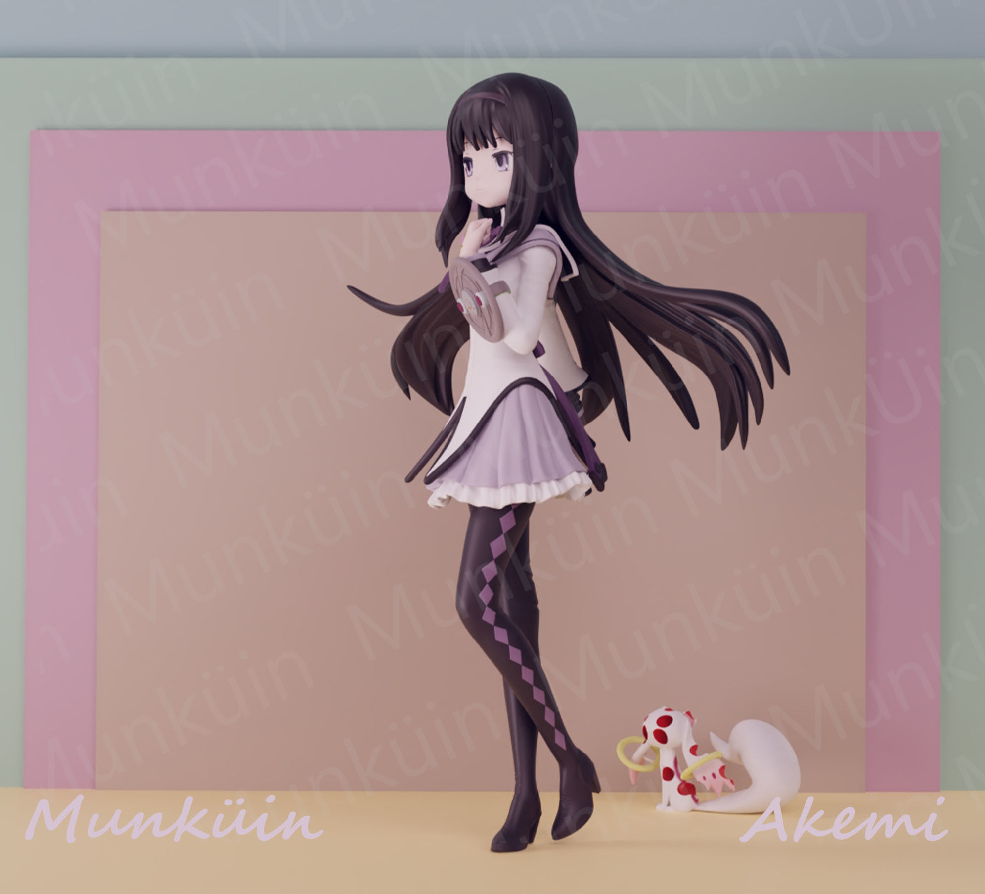 Fan Art Akemi Homura 3D print model_3