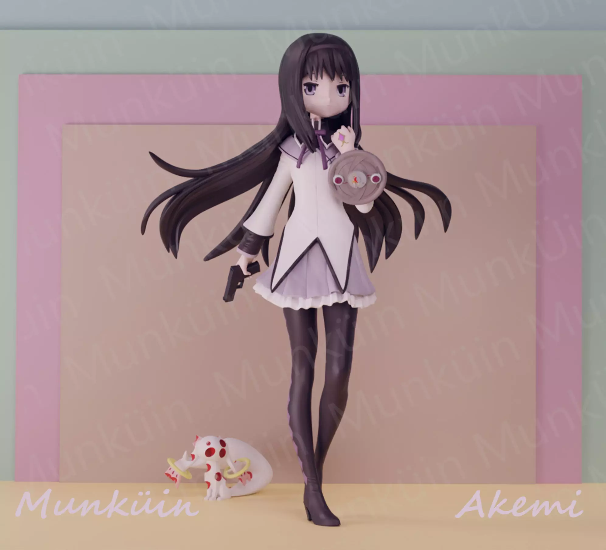 Fan Art Akemi Homura 3D print model_0