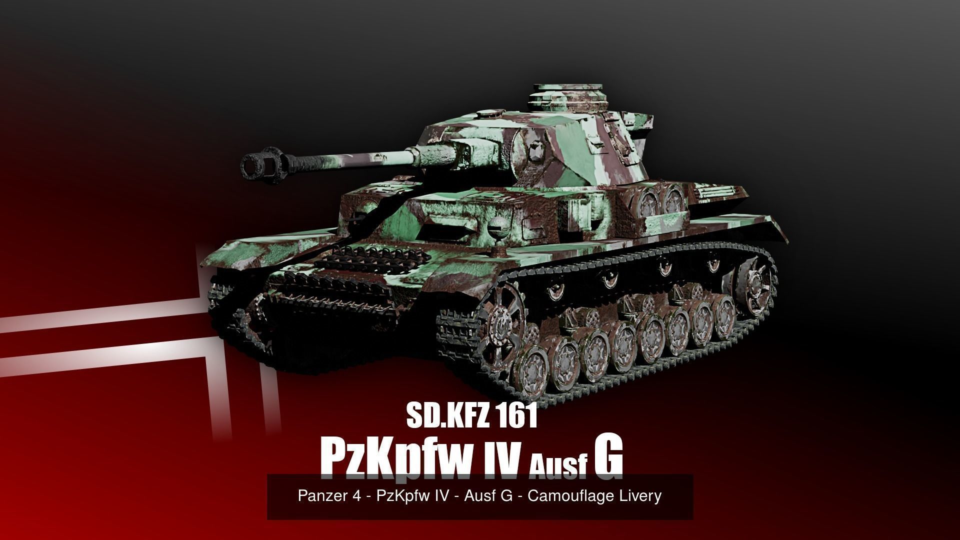 Panzer 4 - PzKpfw IV - Ausf G H - Full Package 3D Model Collection_3