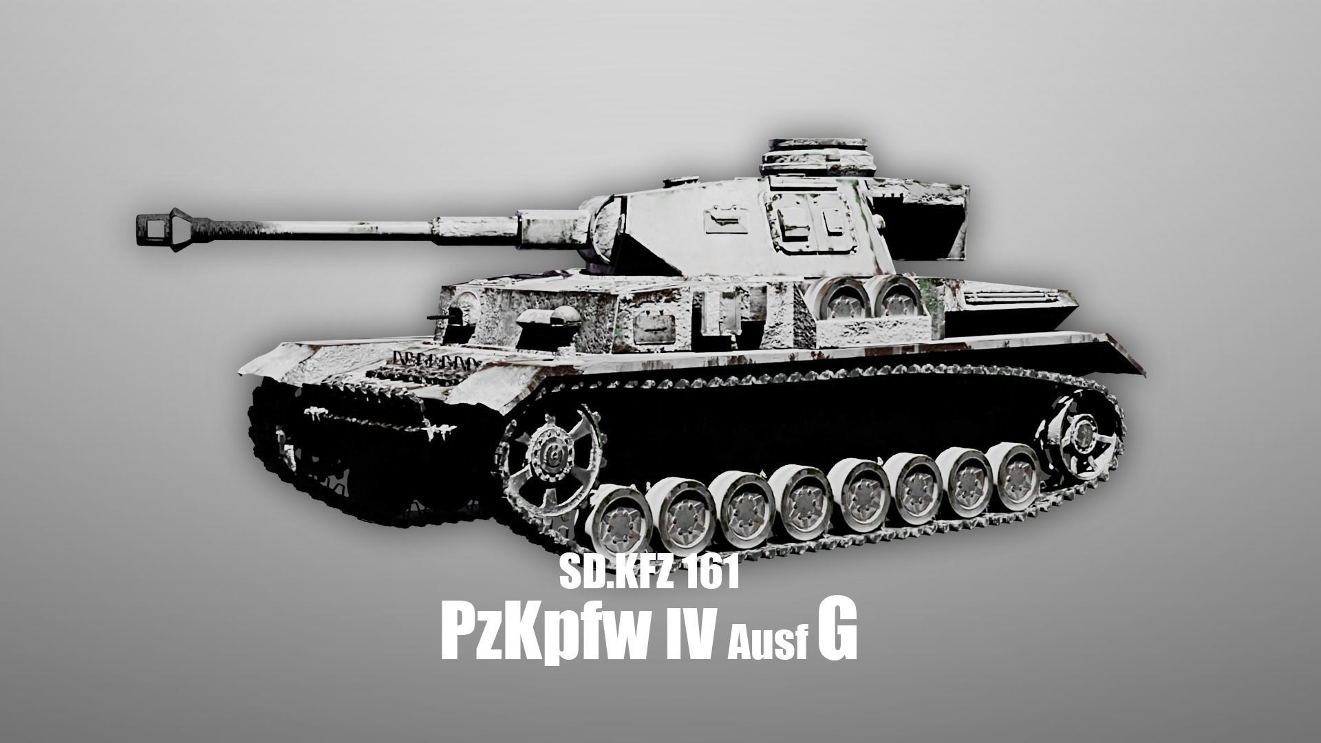 Panzer 4 - PzKpfw IV - Ausf G H - Full Package 3D Model Collection_8