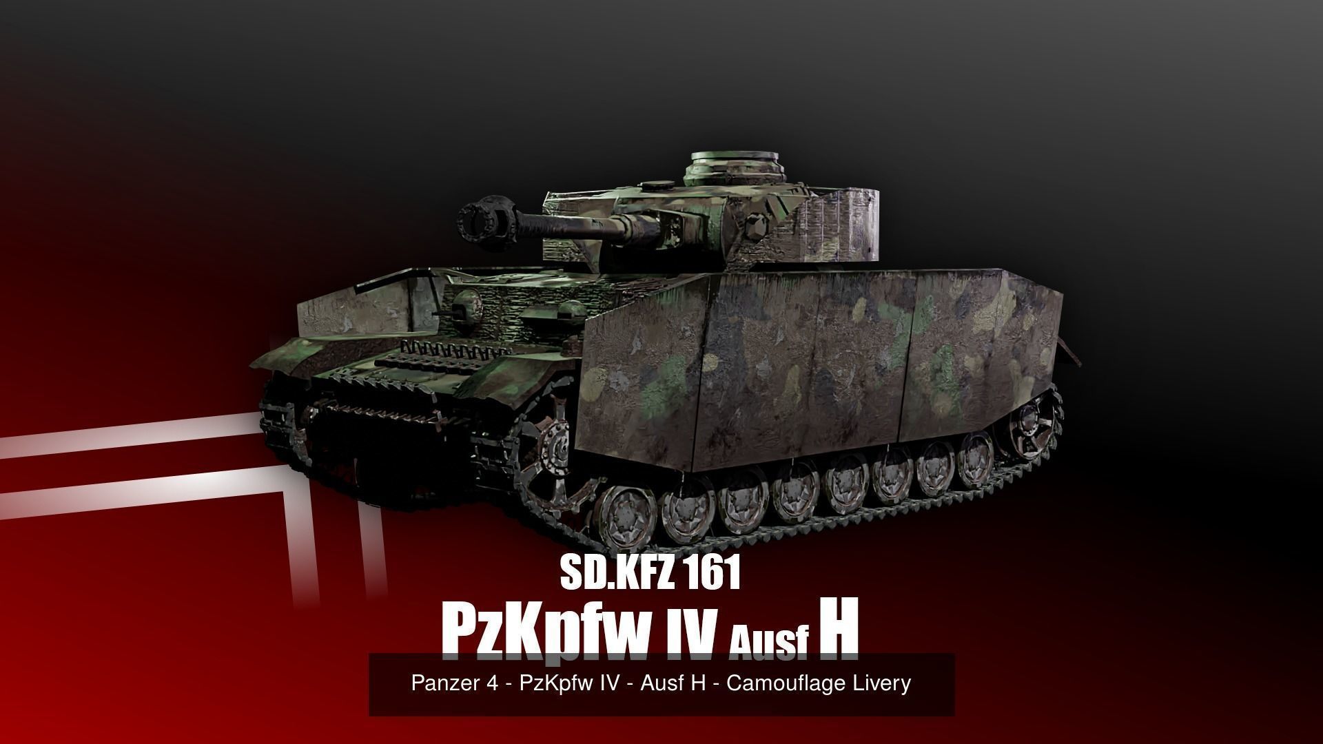 Panzer 4 - PzKpfw IV - Ausf G H - Full Package 3D Model Collection_4