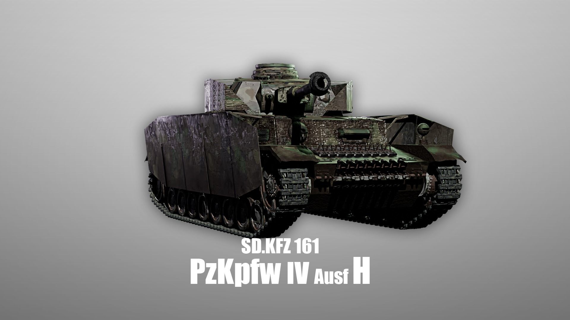 Panzer 4 - PzKpfw IV - Ausf G H - Full Package 3D Model Collection_12