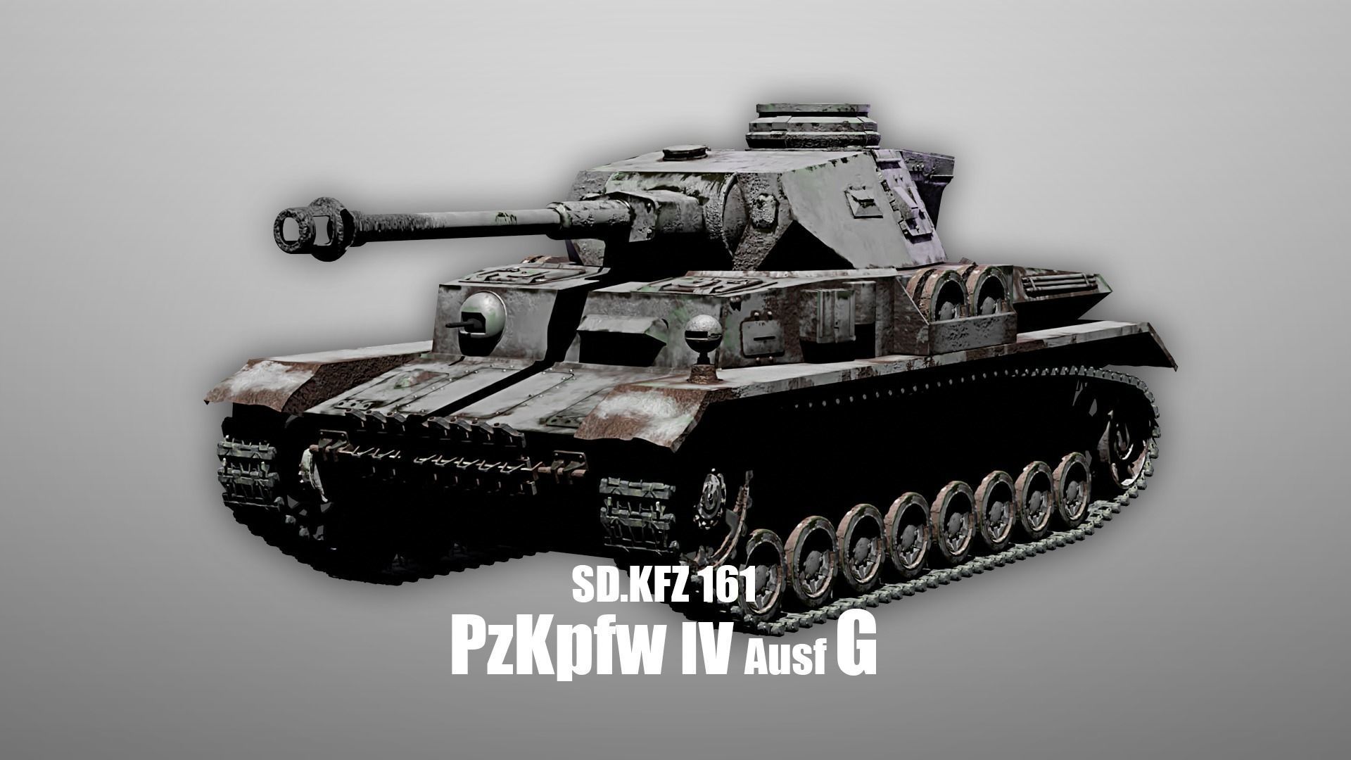 Panzer 4 - PzKpfw IV - Ausf G H - Full Package 3D Model Collection_6