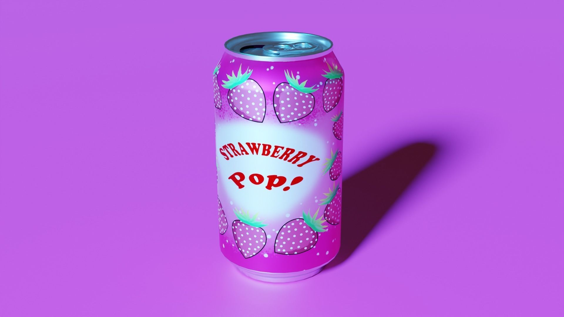 Standard Soda Can 3D model_3