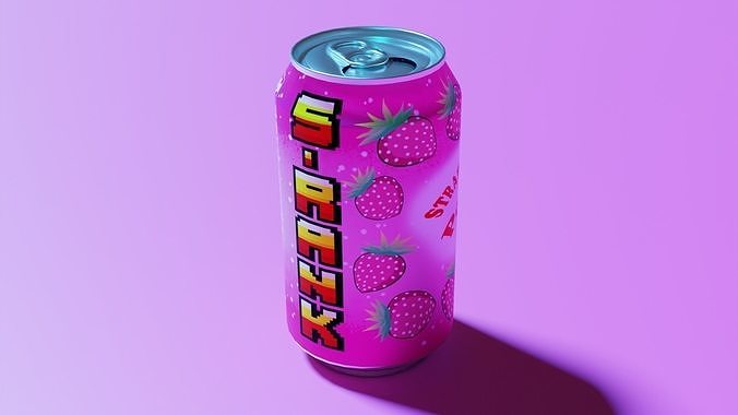 Standard Soda Can 3D model