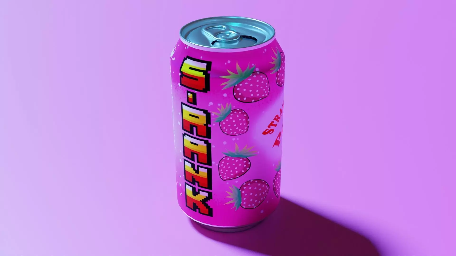 Standard Soda Can 3D model_0