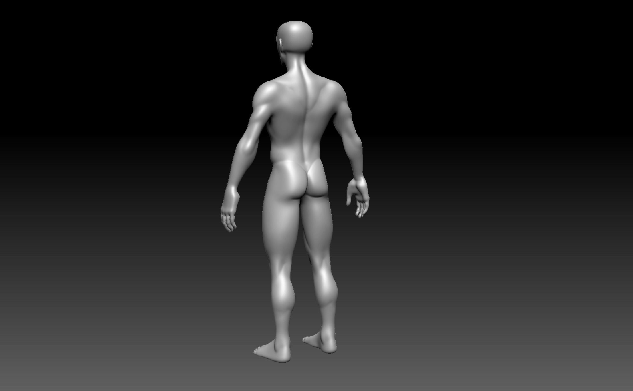 Man Model 3D model_11