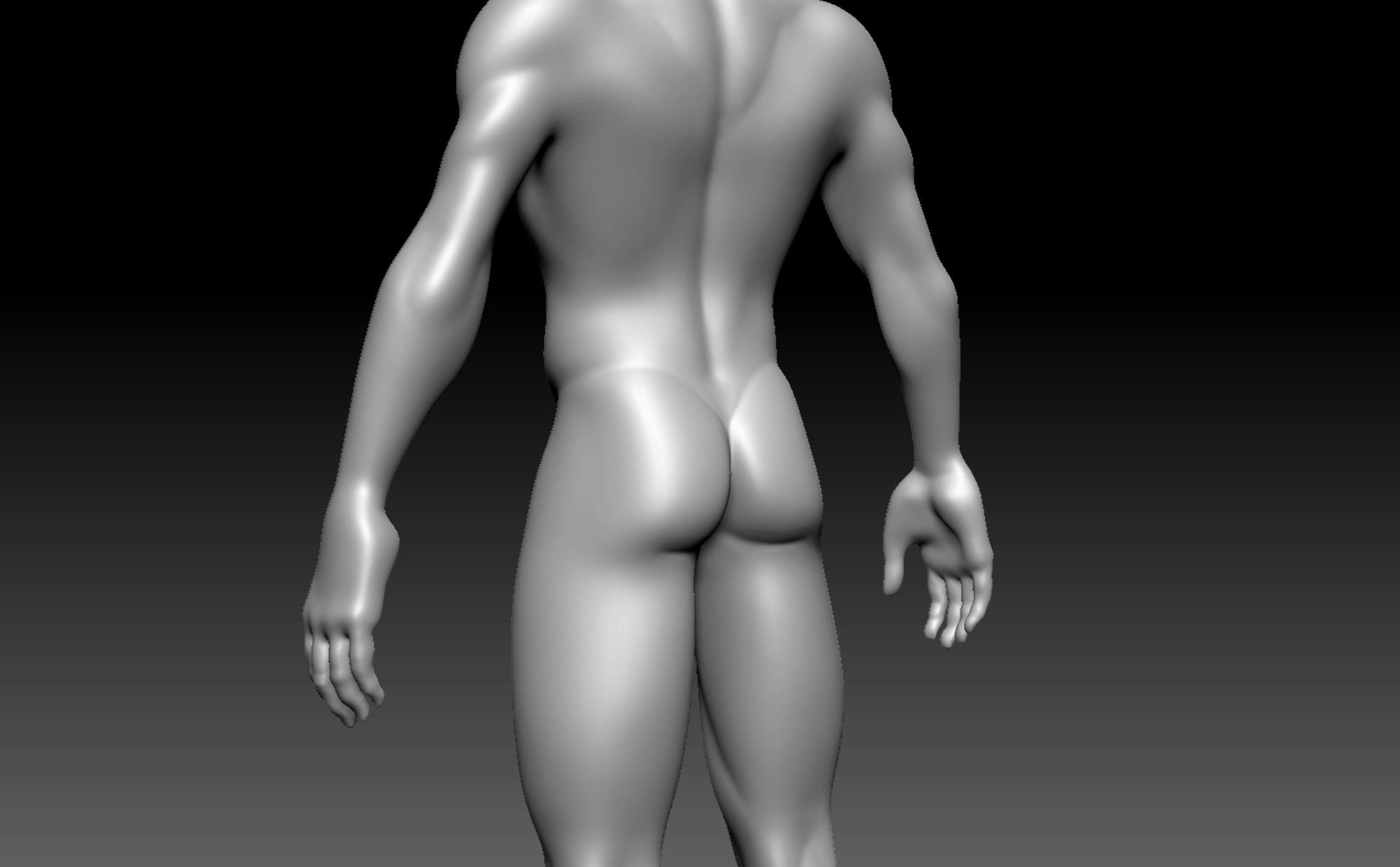 Man Model 3D model_6