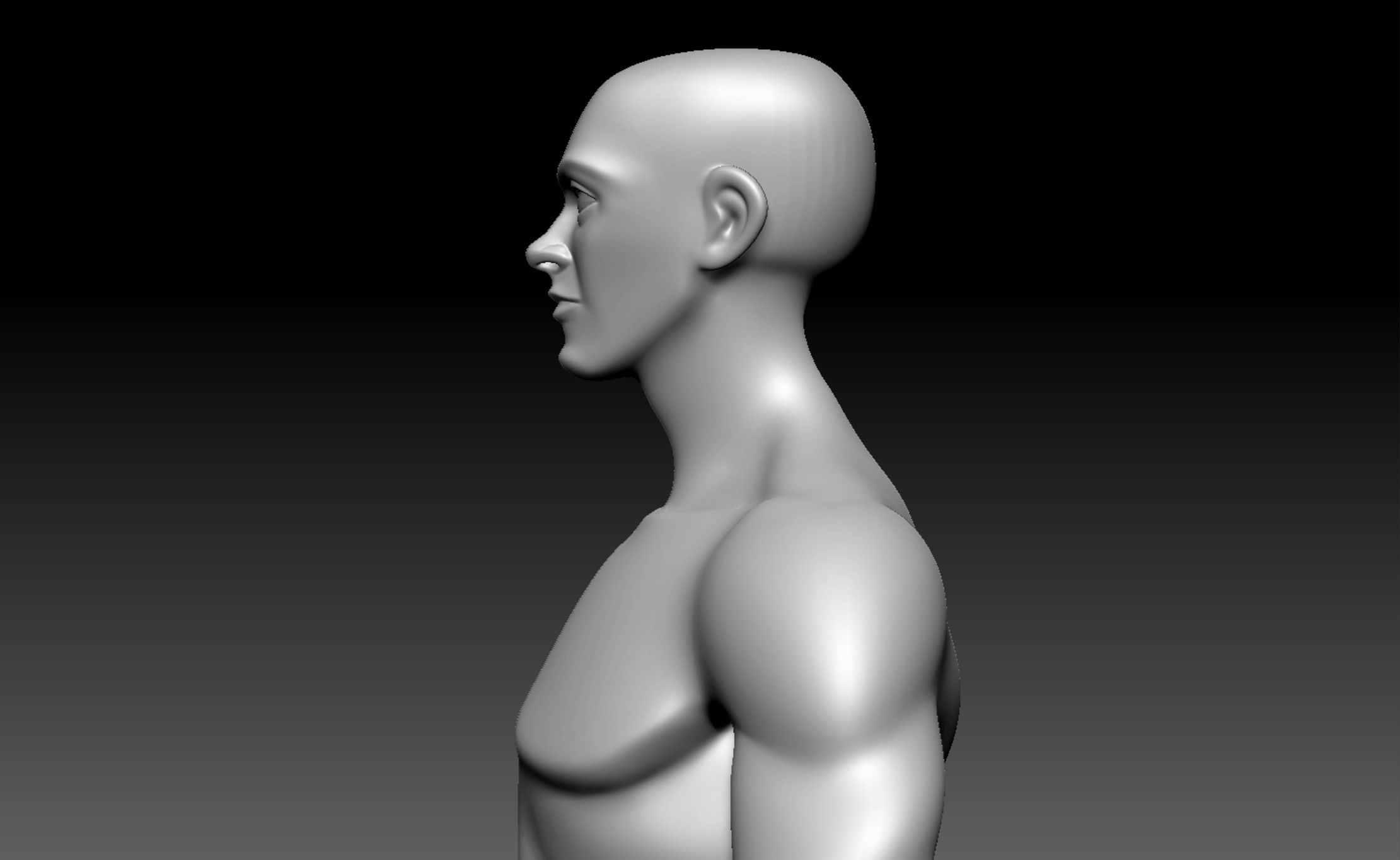 Man Model 3D model_10