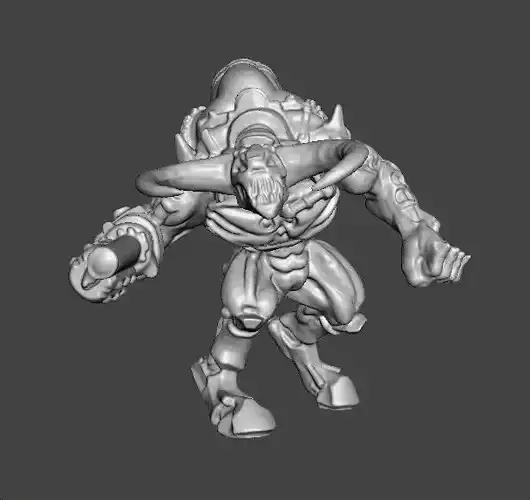 DOOM 3 CYBERDEMON MINIATURE FIGURE MODEL SCIFI GAMES RPG