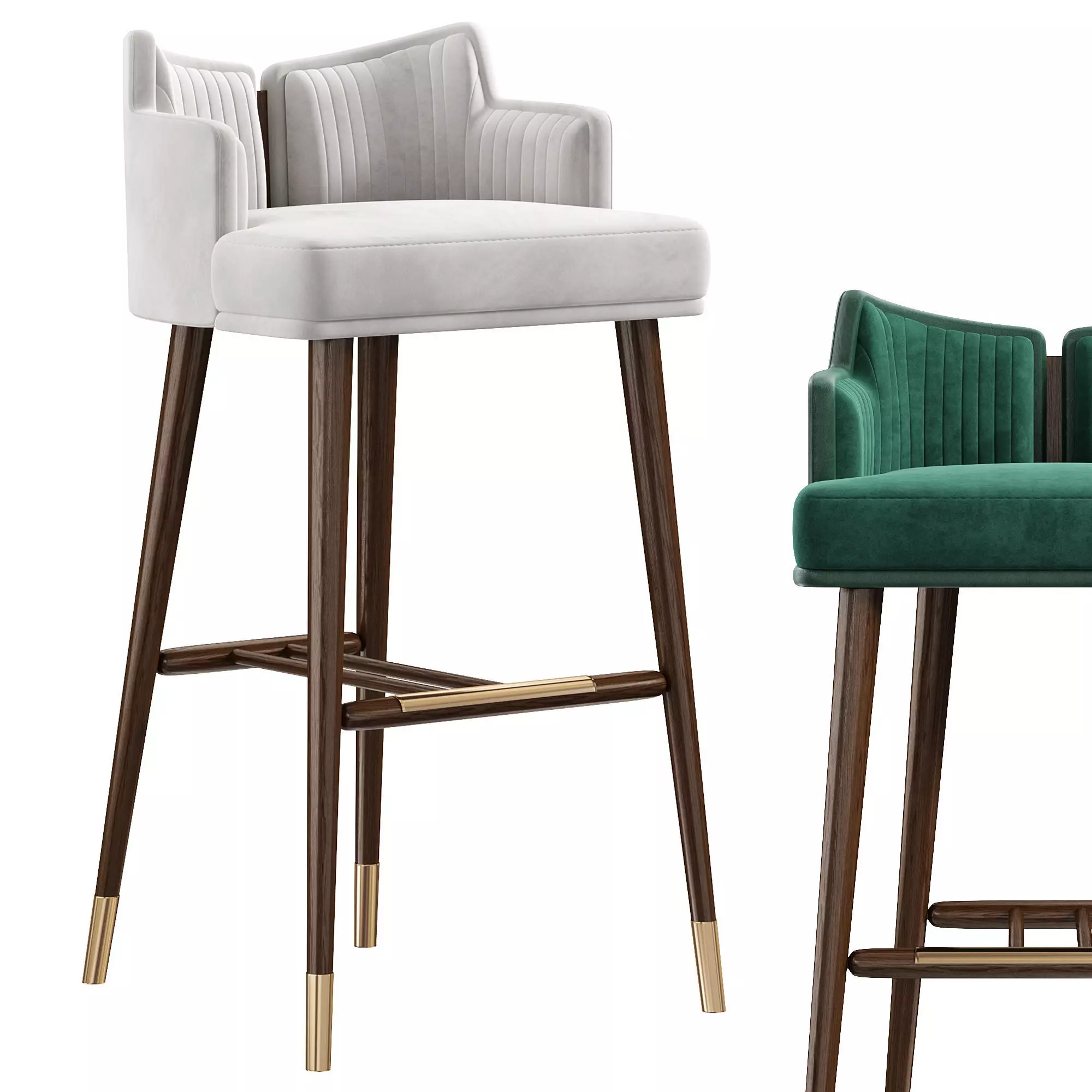 Bar Chair Ervin  3D model_0