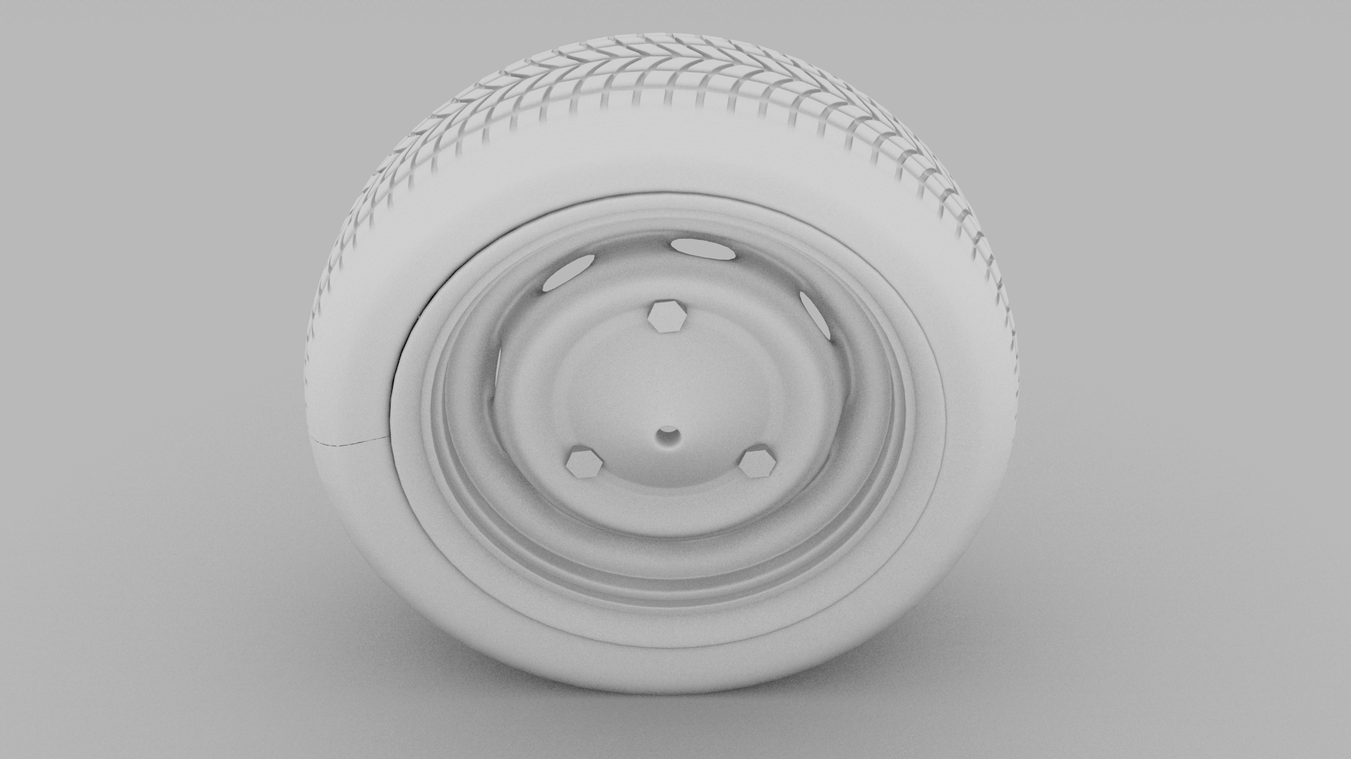 Dacia Wheel 3D model_2