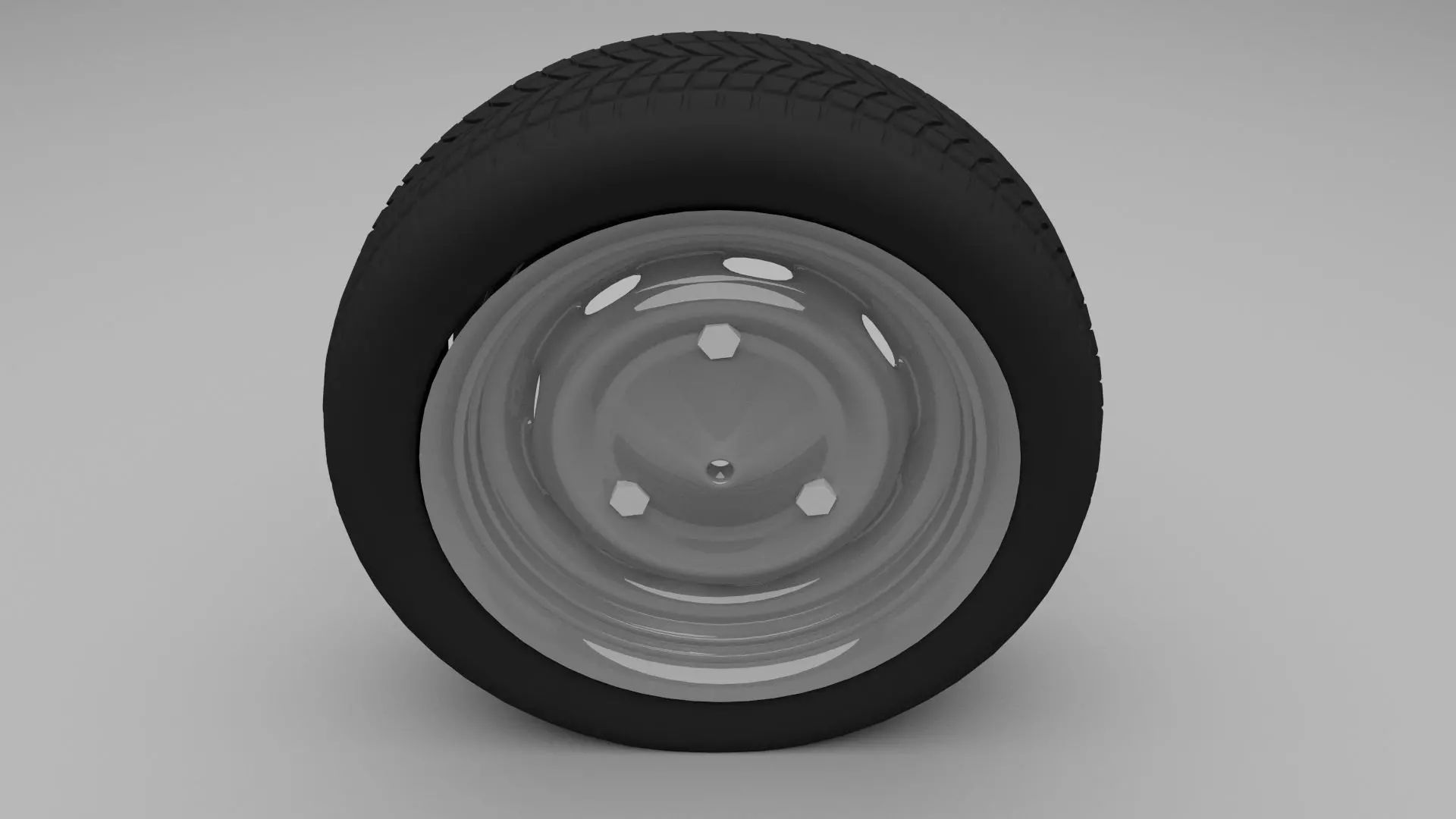 Dacia Wheel 3D model_0