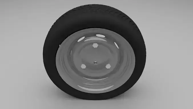Dacia Wheel 3D model