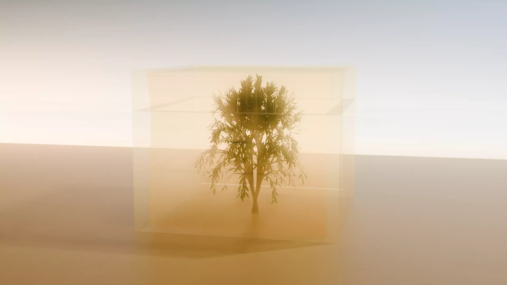 Glass Box Free 3D model_0