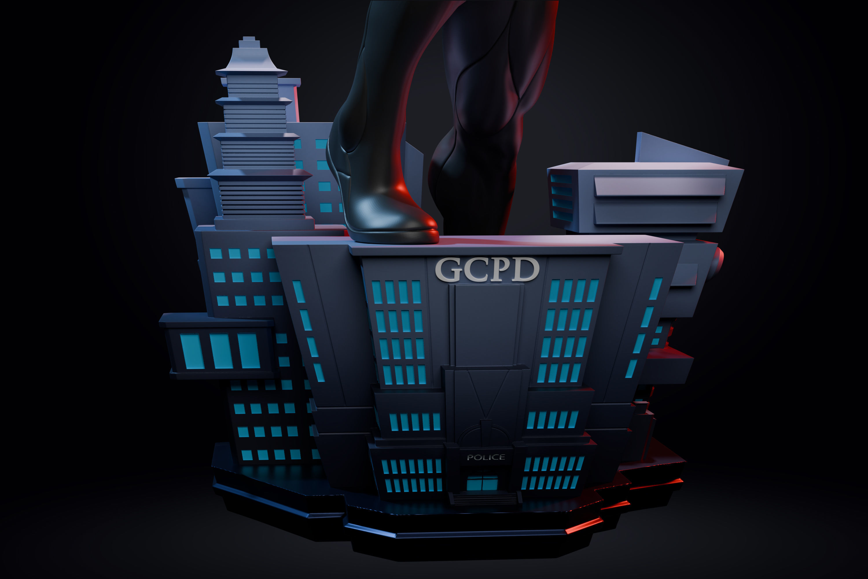 Batman Beyond 3D print model_6
