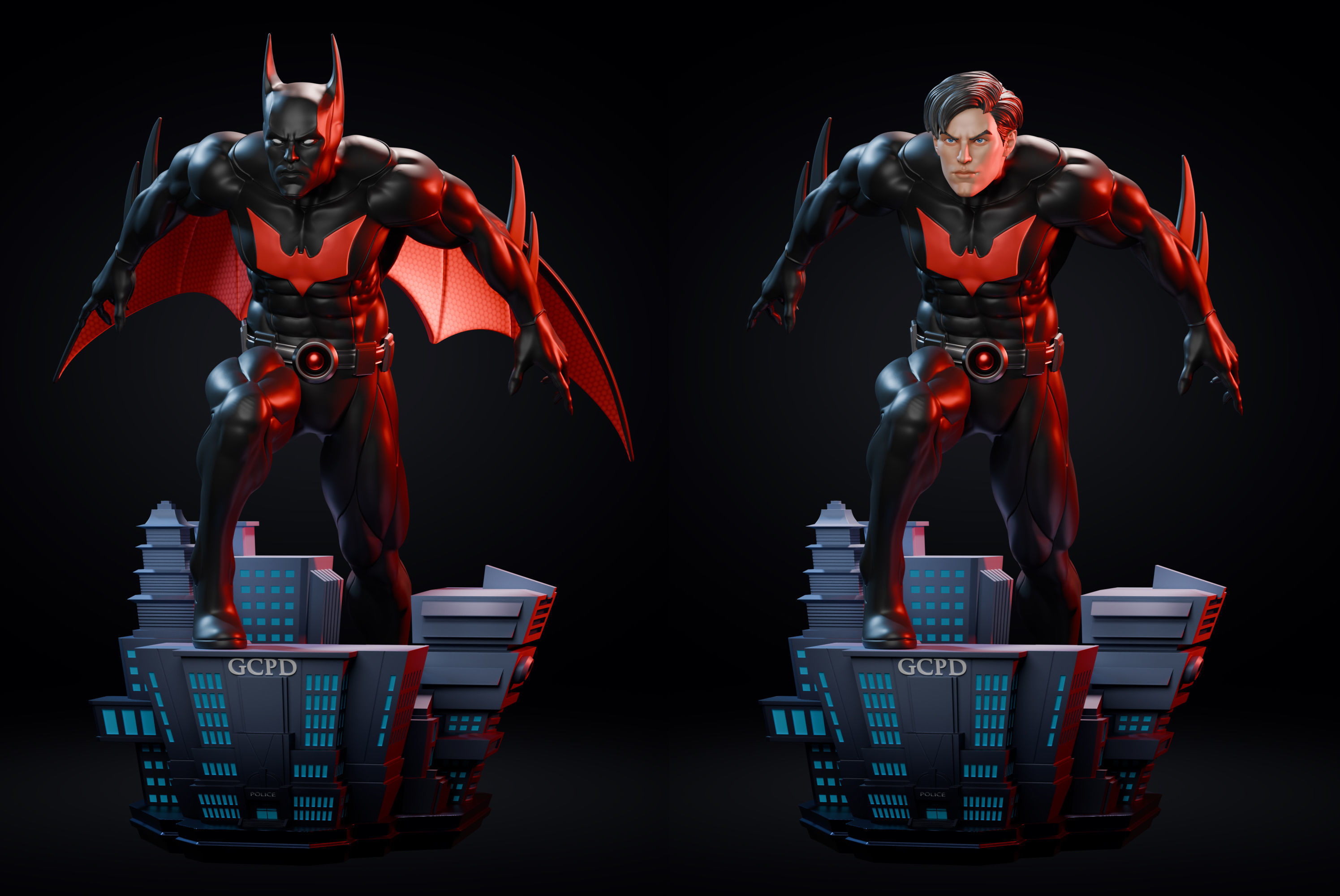 Batman Beyond 3D print model_4