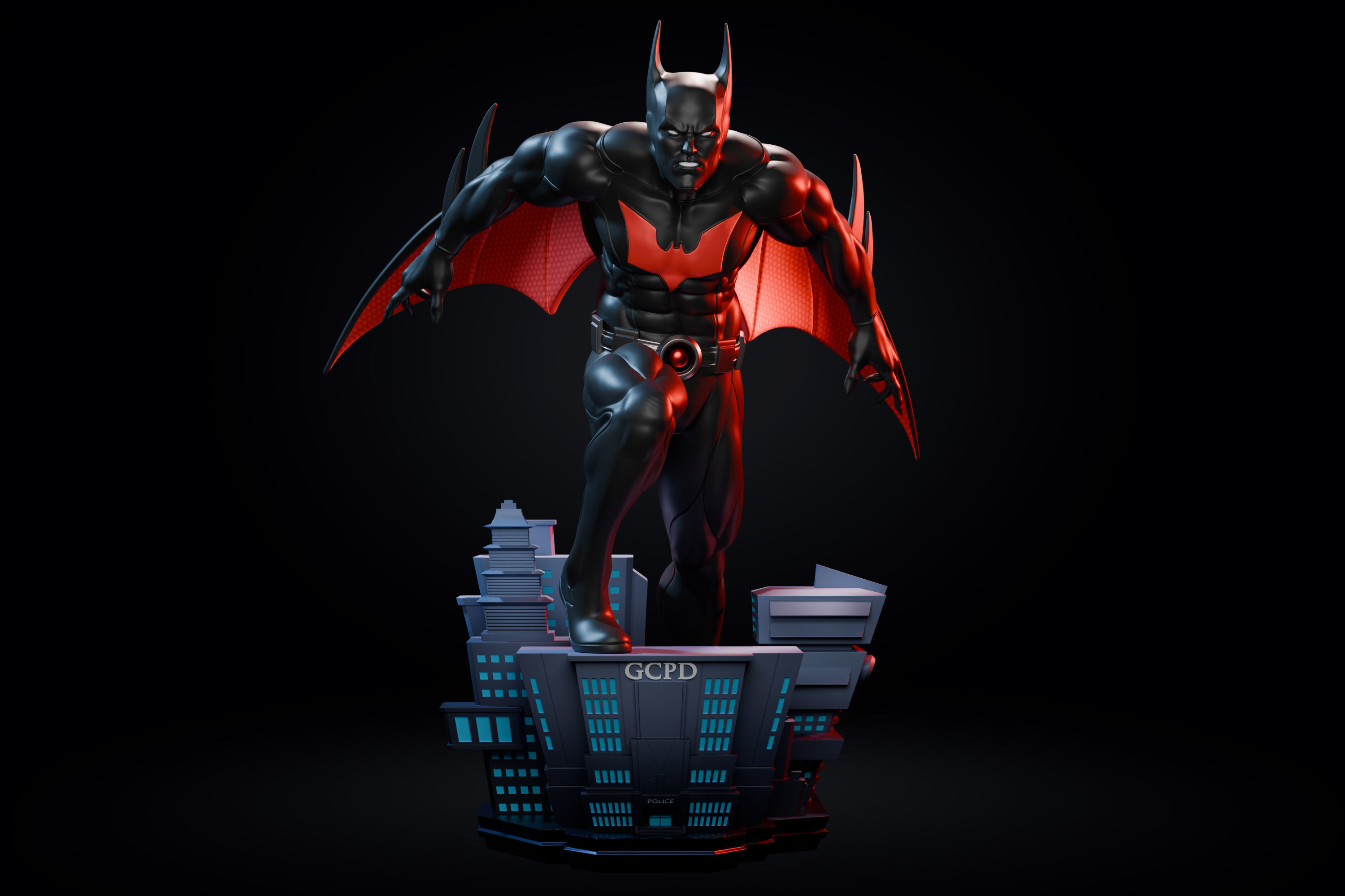 Batman Beyond 3D print model_7