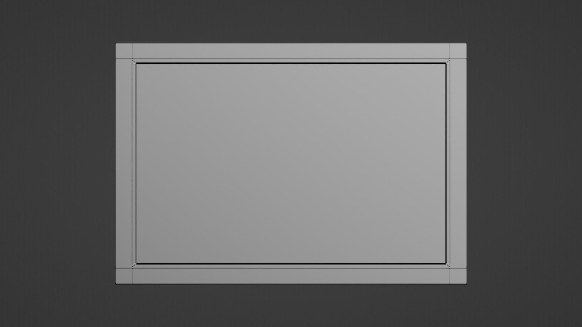 Bus Stop Shelter 1 Low-poly 3D model_15