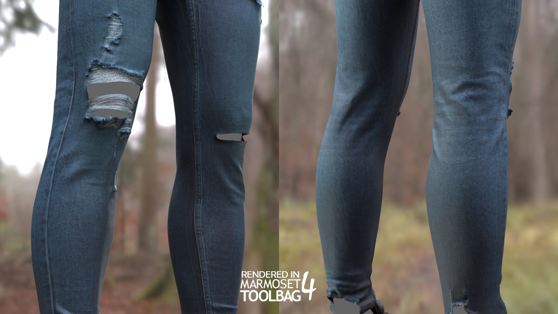 Male Autumn Outfit 10 Low-poly 3D model_11