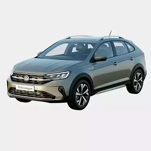 Volkswagen Nivus 2024 Highline Spec Low-poly 3D model