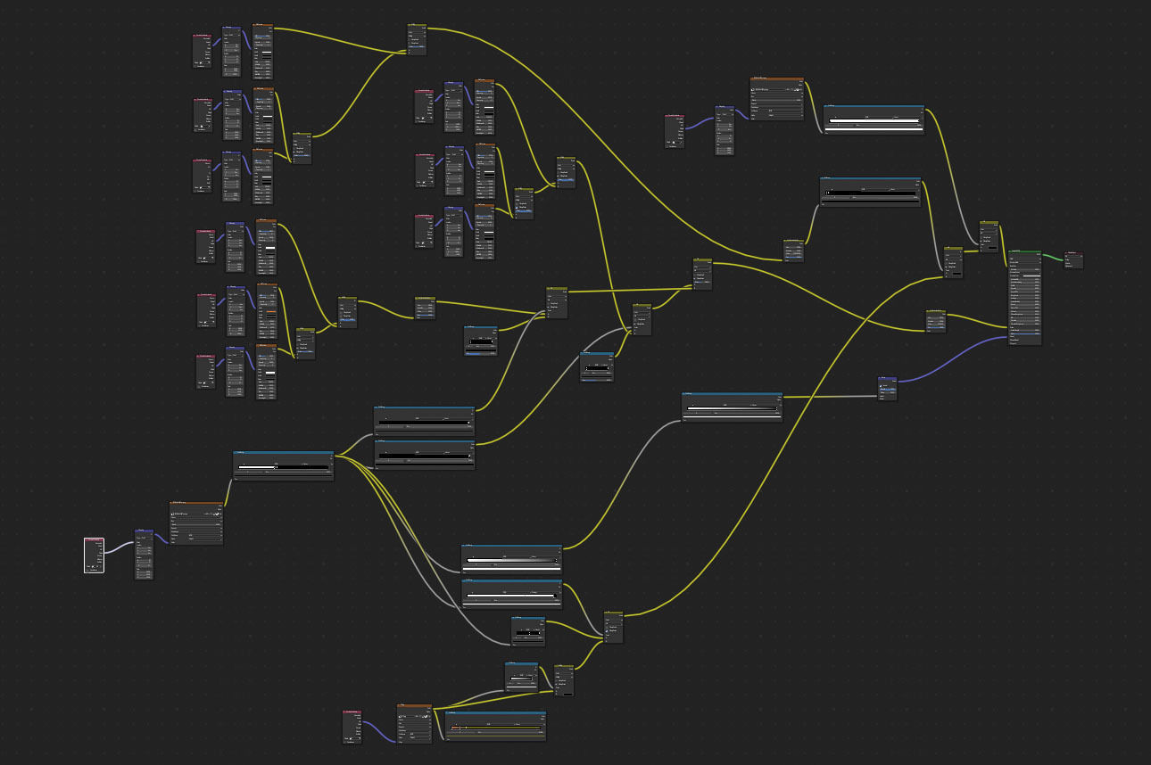 Alien Planet Sci-Fi Fantasy City 3D model_19