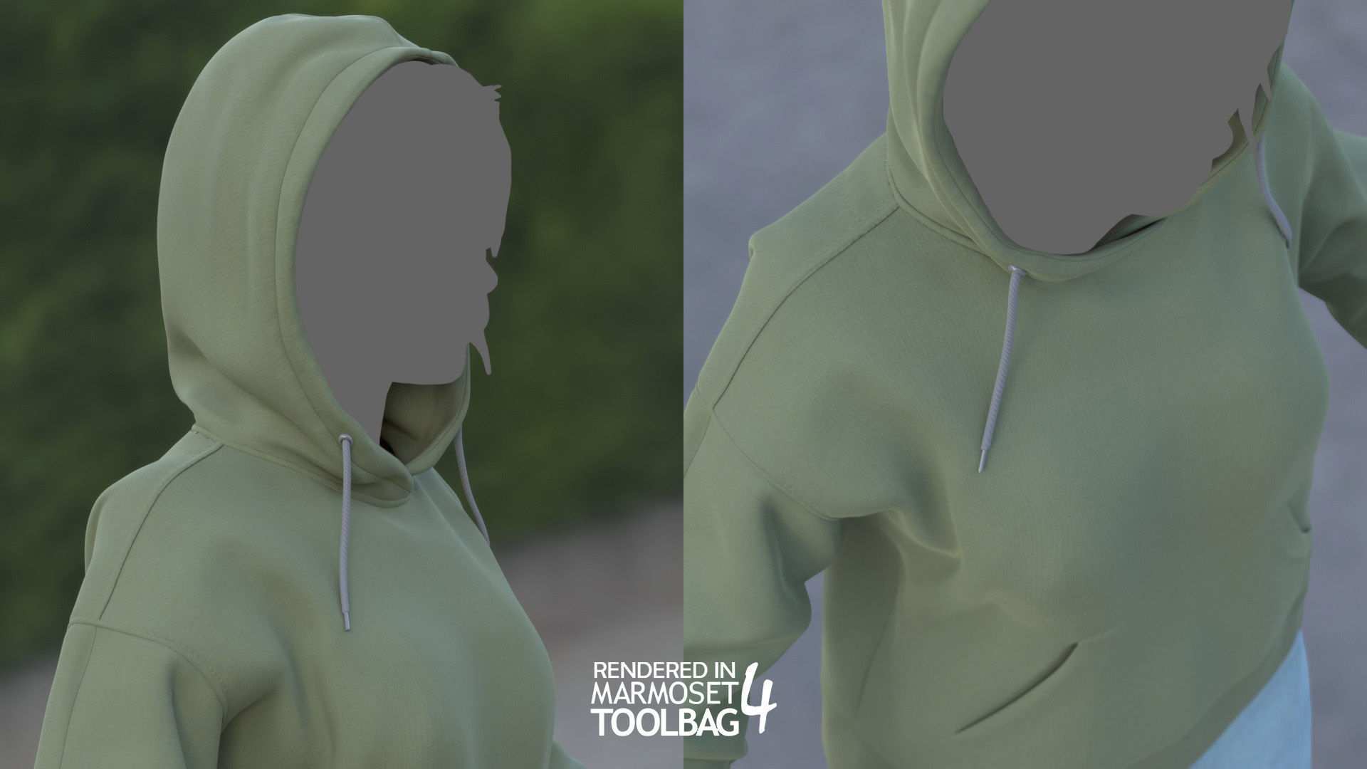 Female Casual Outfit 9 Low-poly 3D model_7