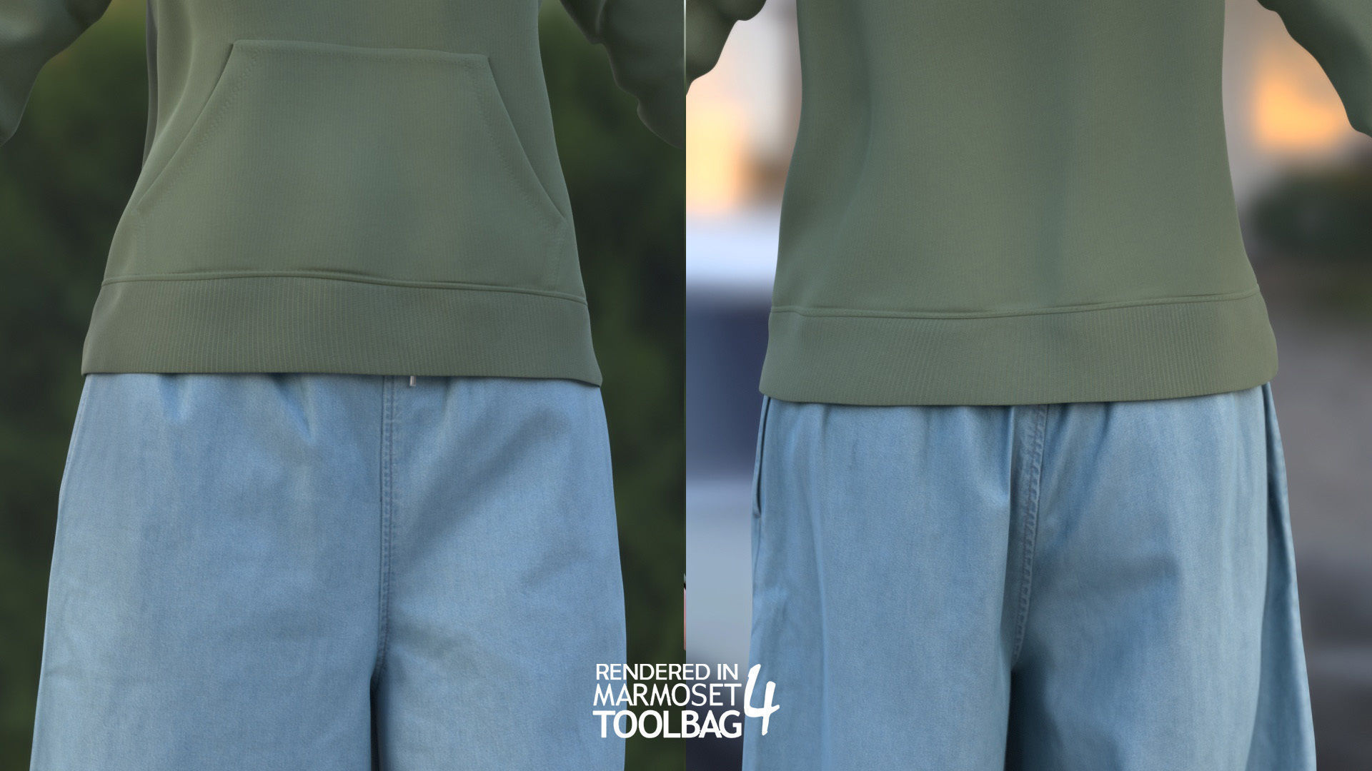 Female Casual Outfit 9 Low-poly 3D model_8