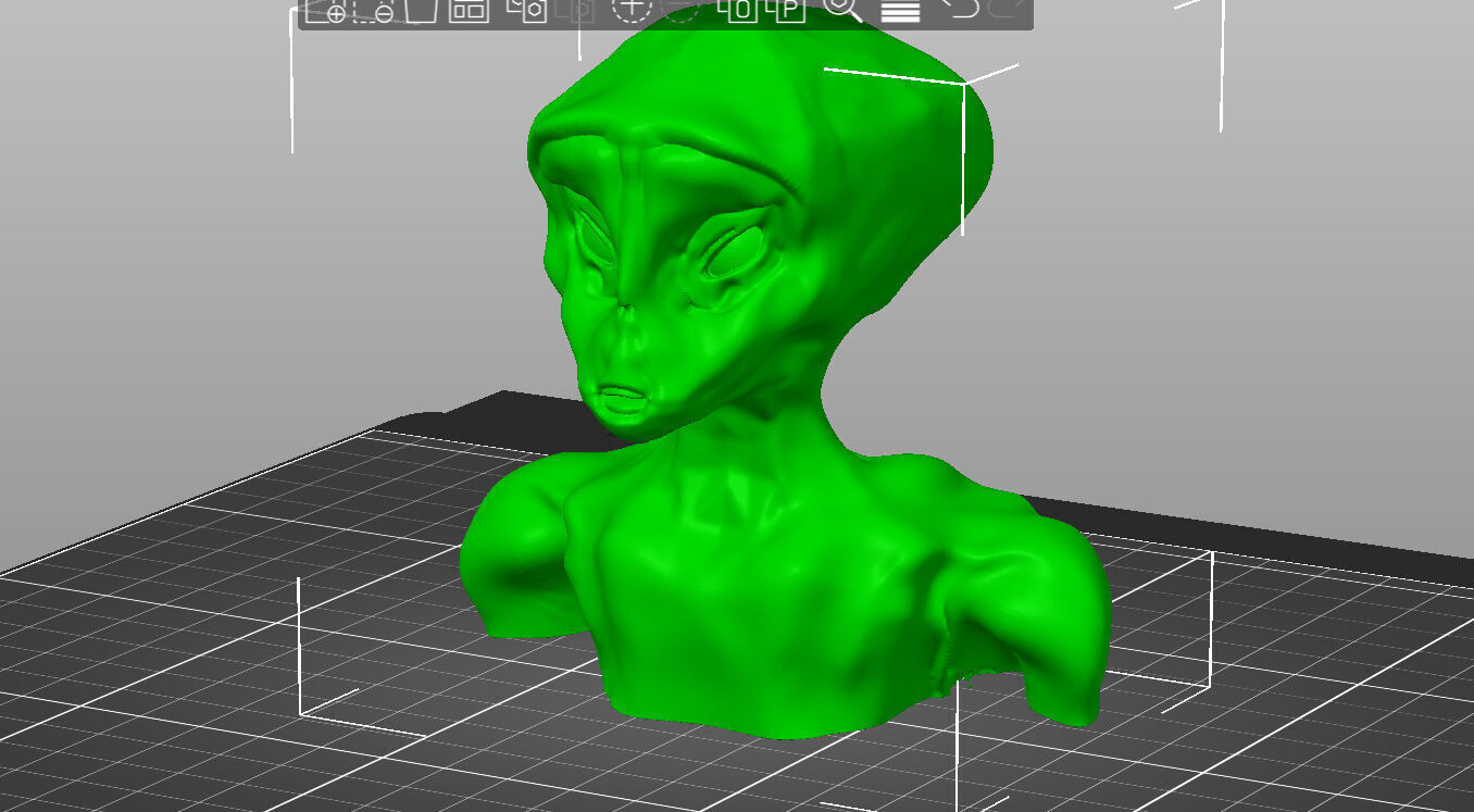 Luisa Tridactyl Reconstructed  3D print model_8