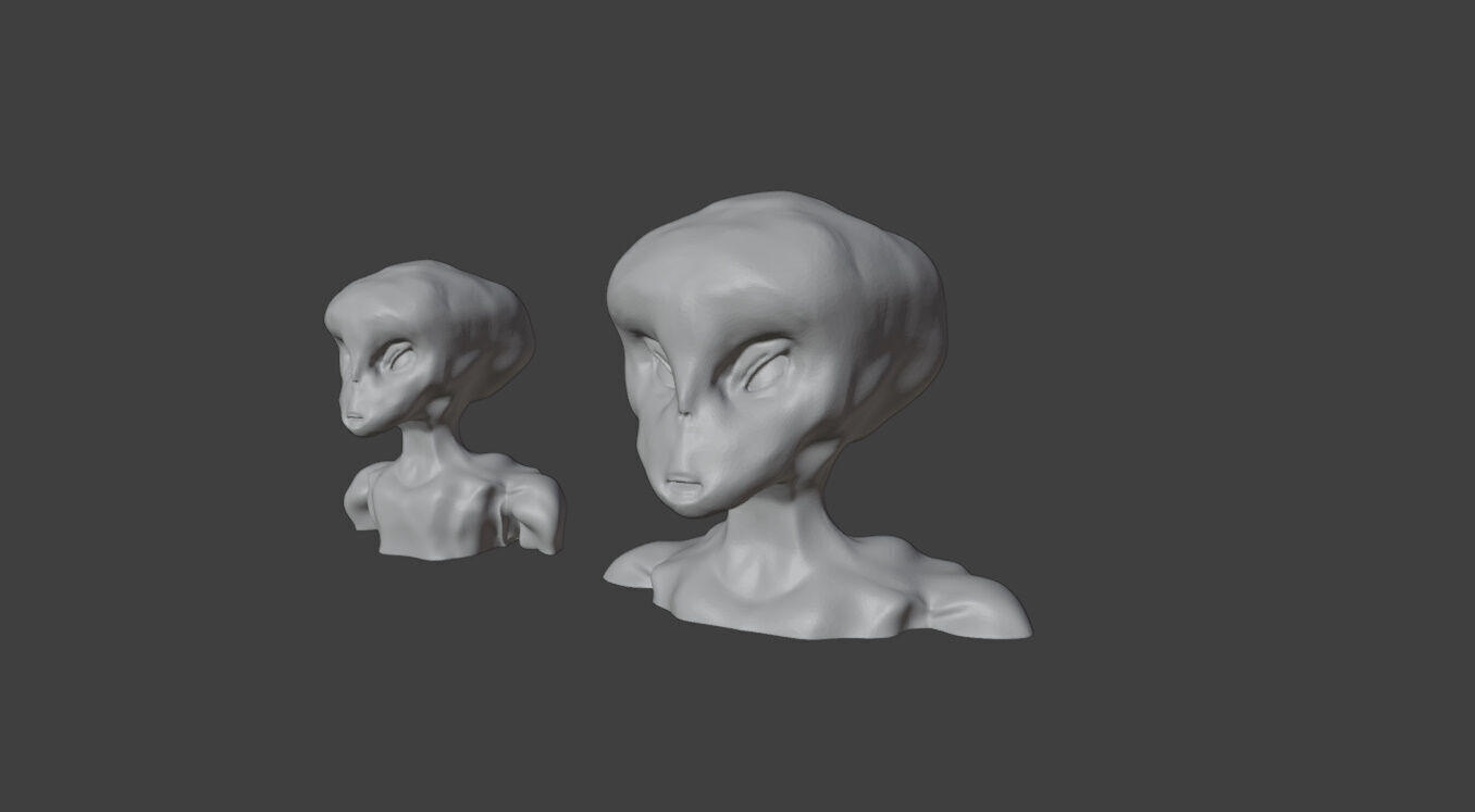 Luisa Tridactyl Reconstructed  3D print model_7