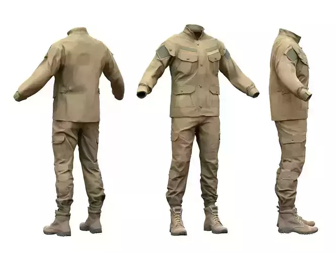 Male Military Outfit 2