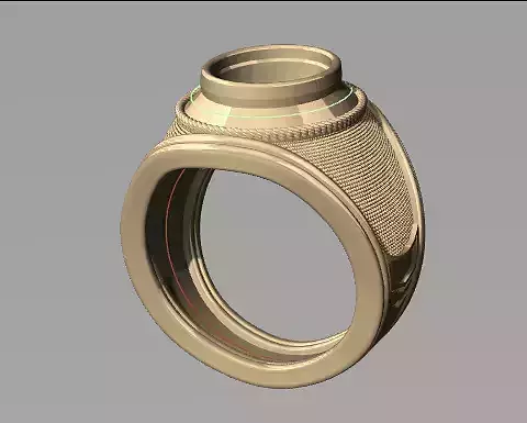 anillo grado sello limpio