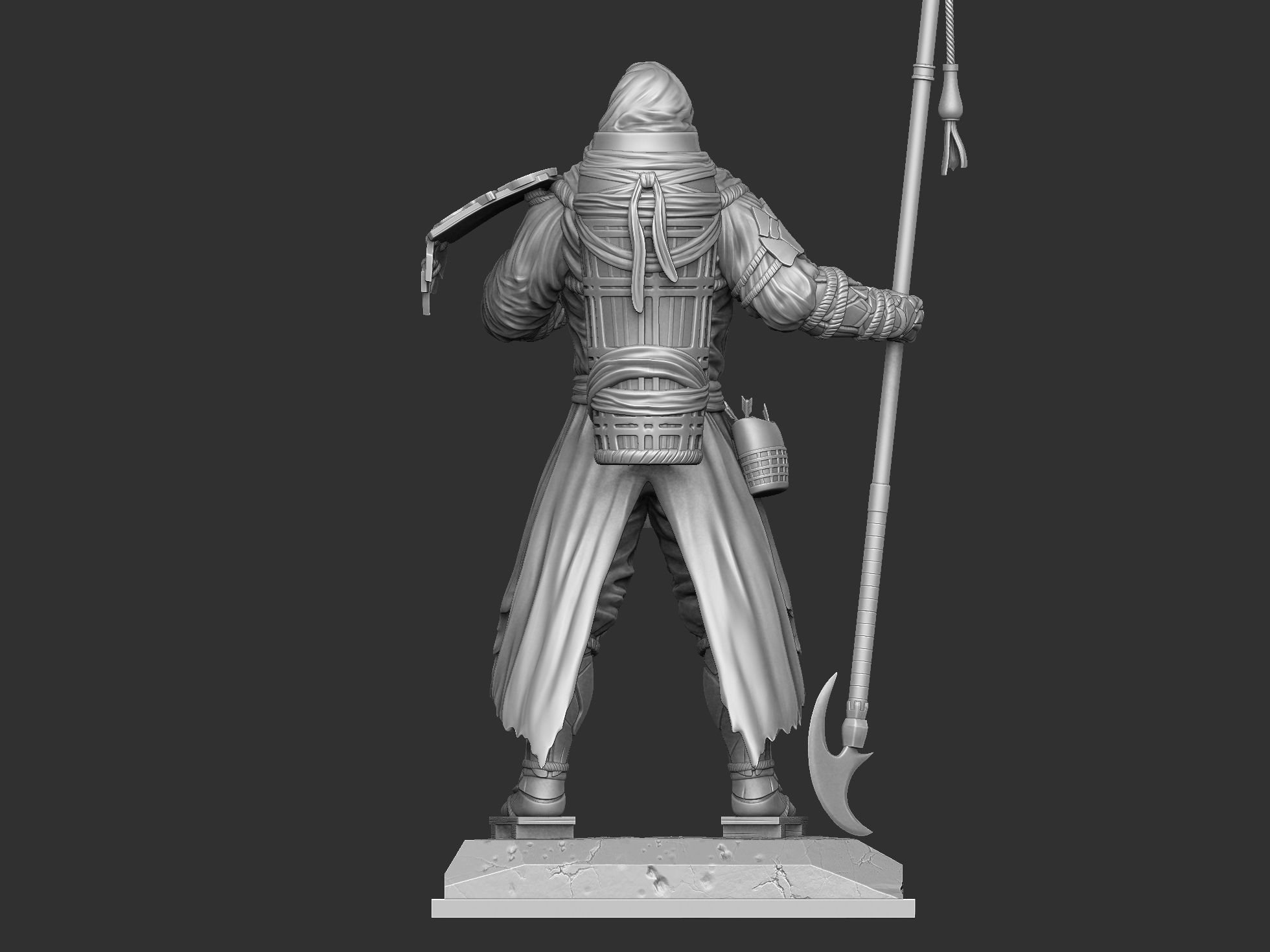 Benkei NIOH2 for 3d print assemble stl 3D print model_4