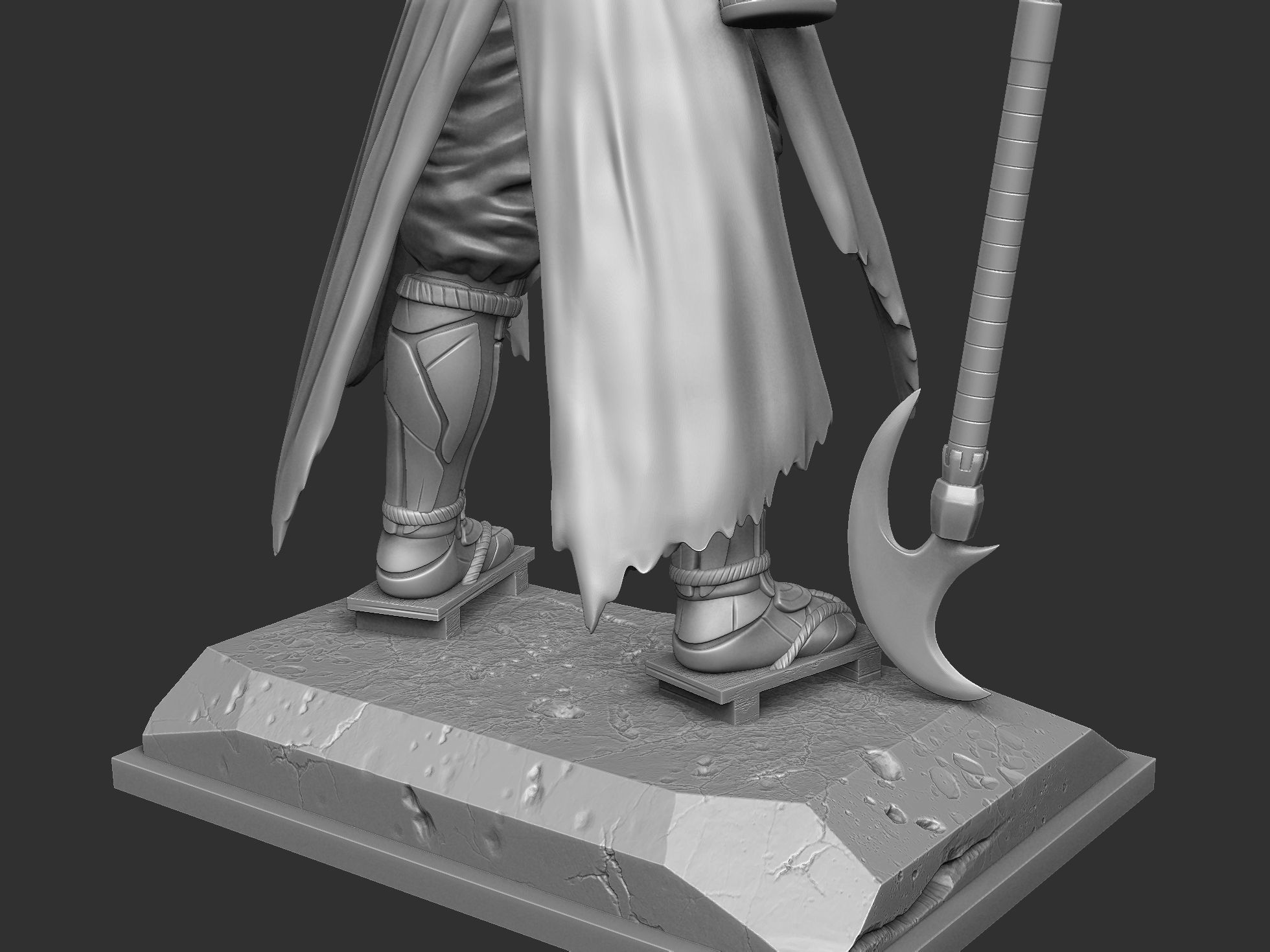 Benkei NIOH2 for 3d print assemble stl 3D print model_16