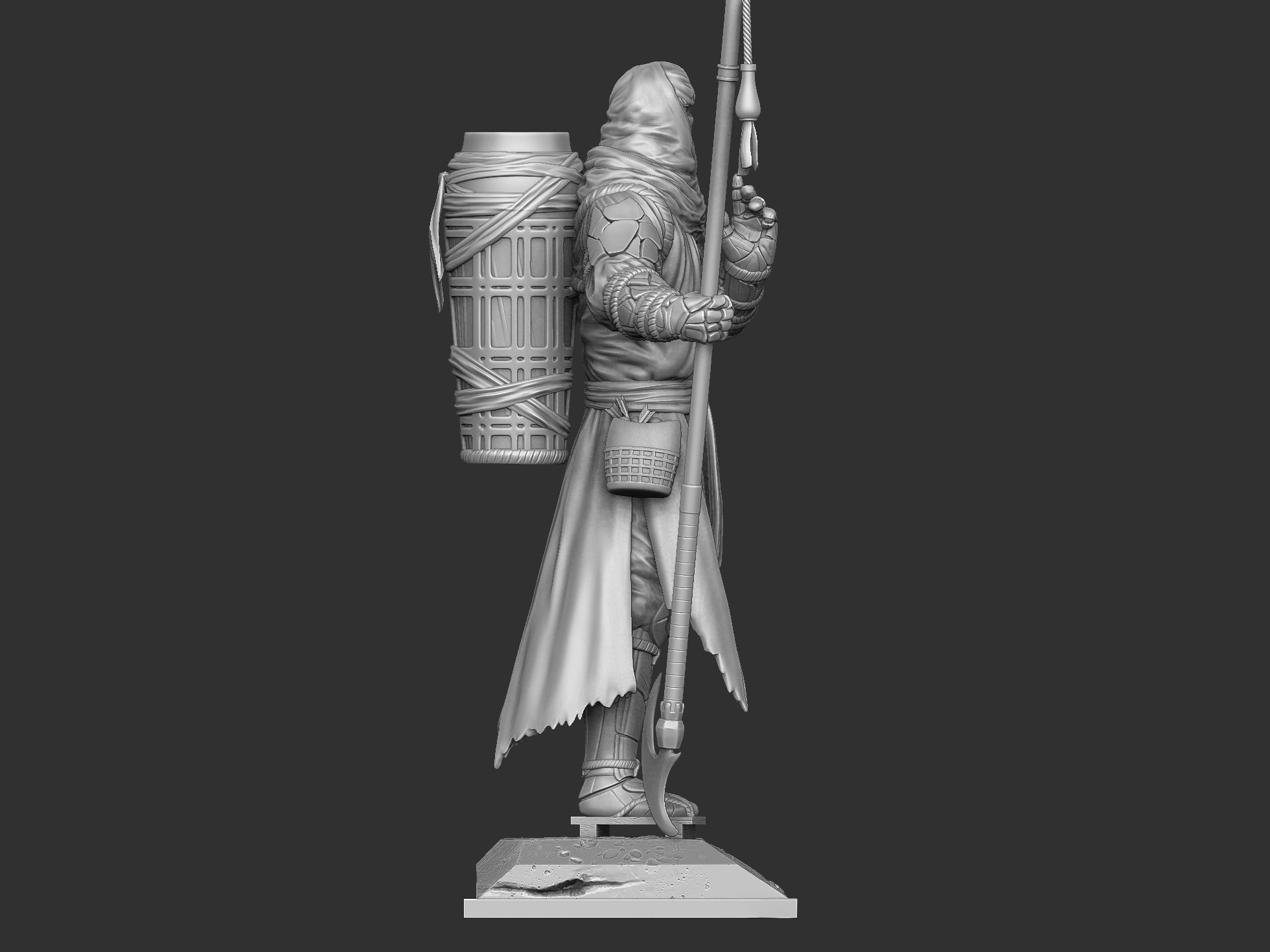 Benkei NIOH2 for 3d print assemble stl 3D print model_8