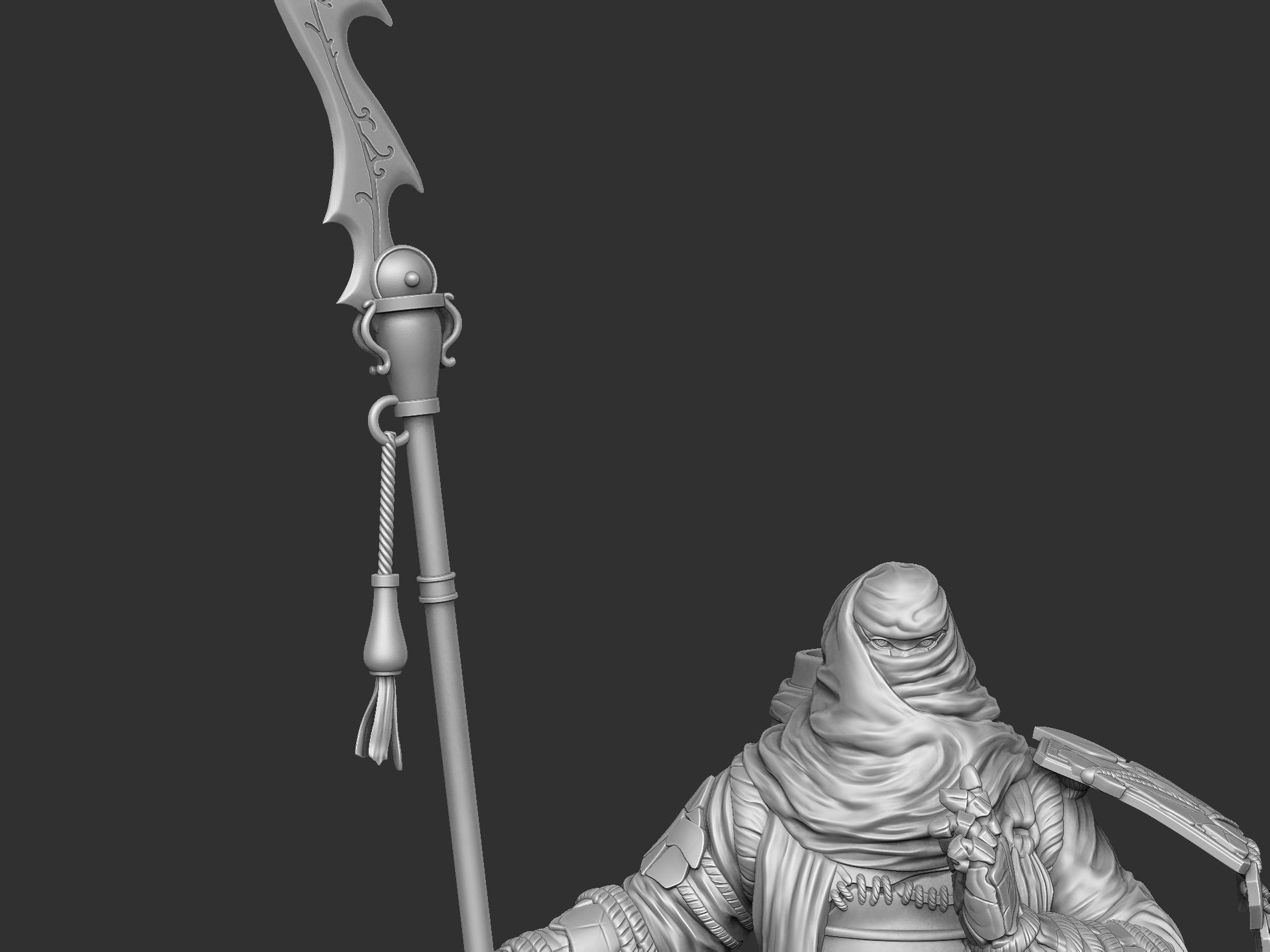 Benkei NIOH2 for 3d print assemble stl 3D print model_28