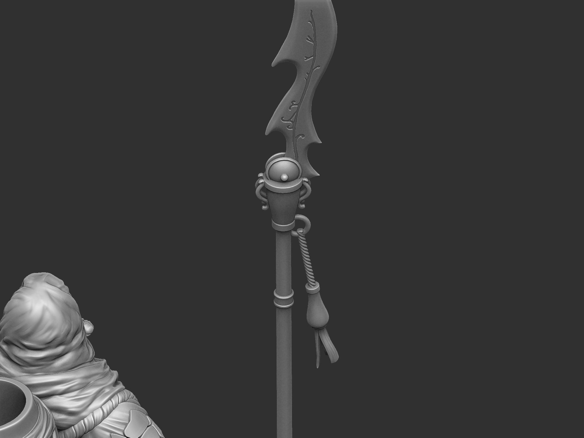 Benkei NIOH2 for 3d print assemble stl 3D print model_30