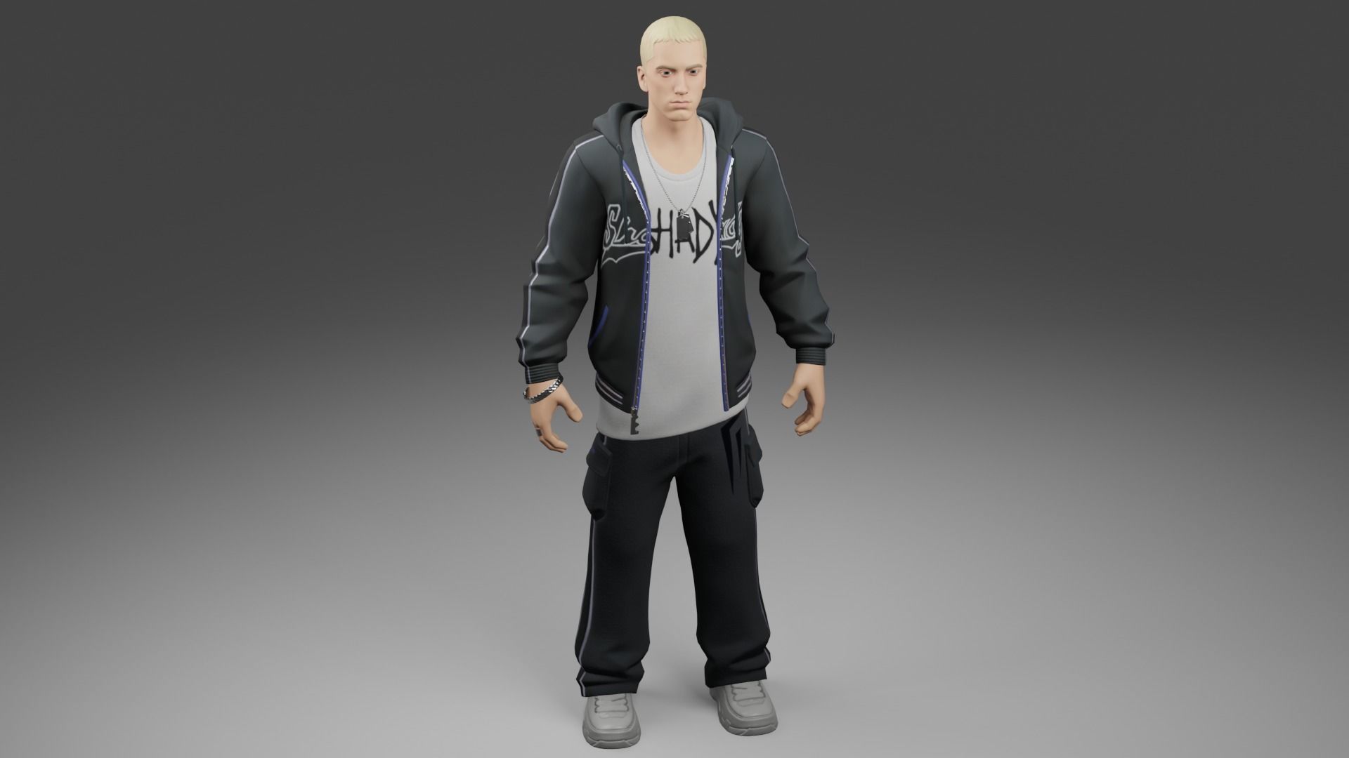 Eminem - Slim Shady 3D model_6