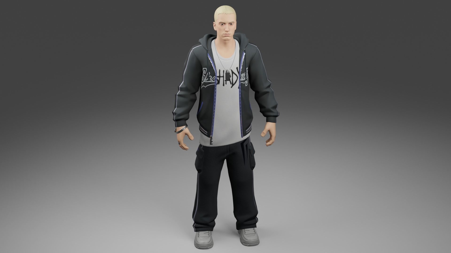 Eminem - Slim Shady 3D model_5