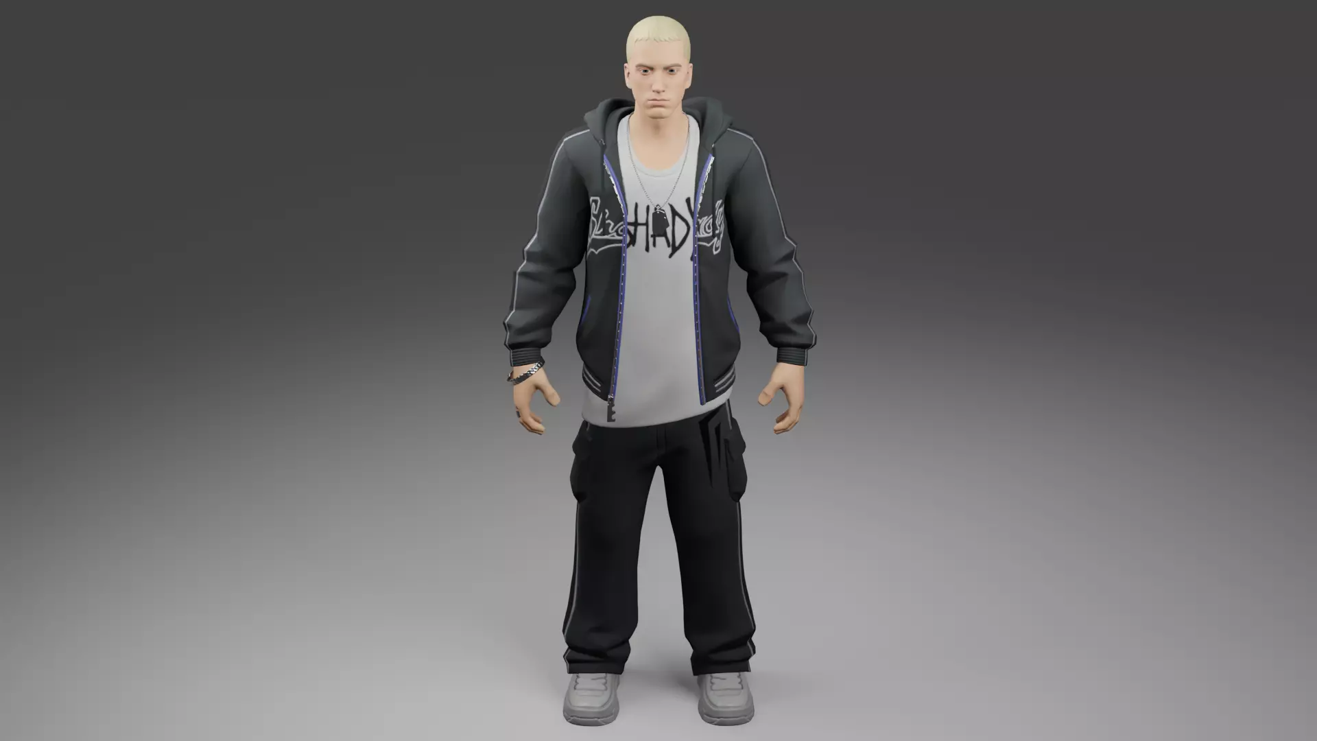 Eminem - Slim Shady 3D model_0