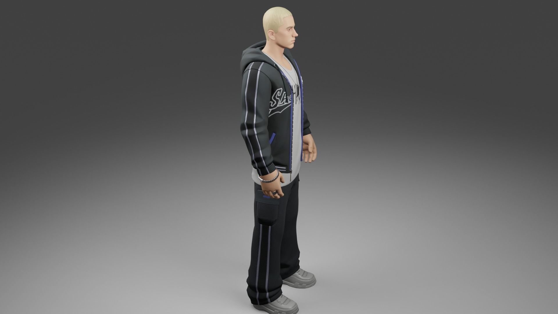 Eminem - Slim Shady 3D model_17