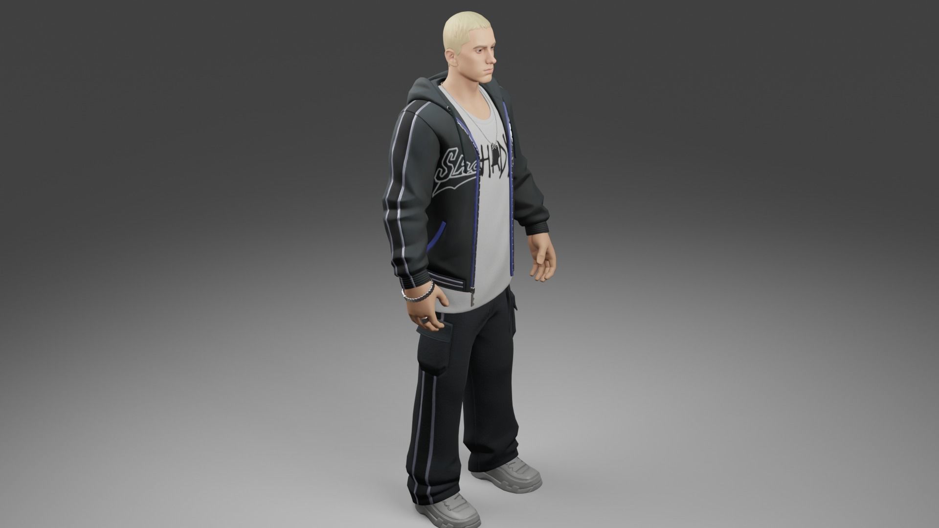 Eminem - Slim Shady 3D model_14