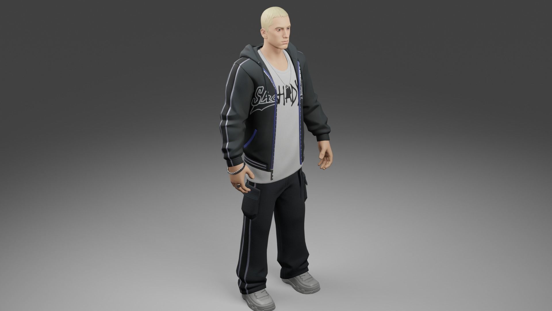 Eminem - Slim Shady 3D model_12