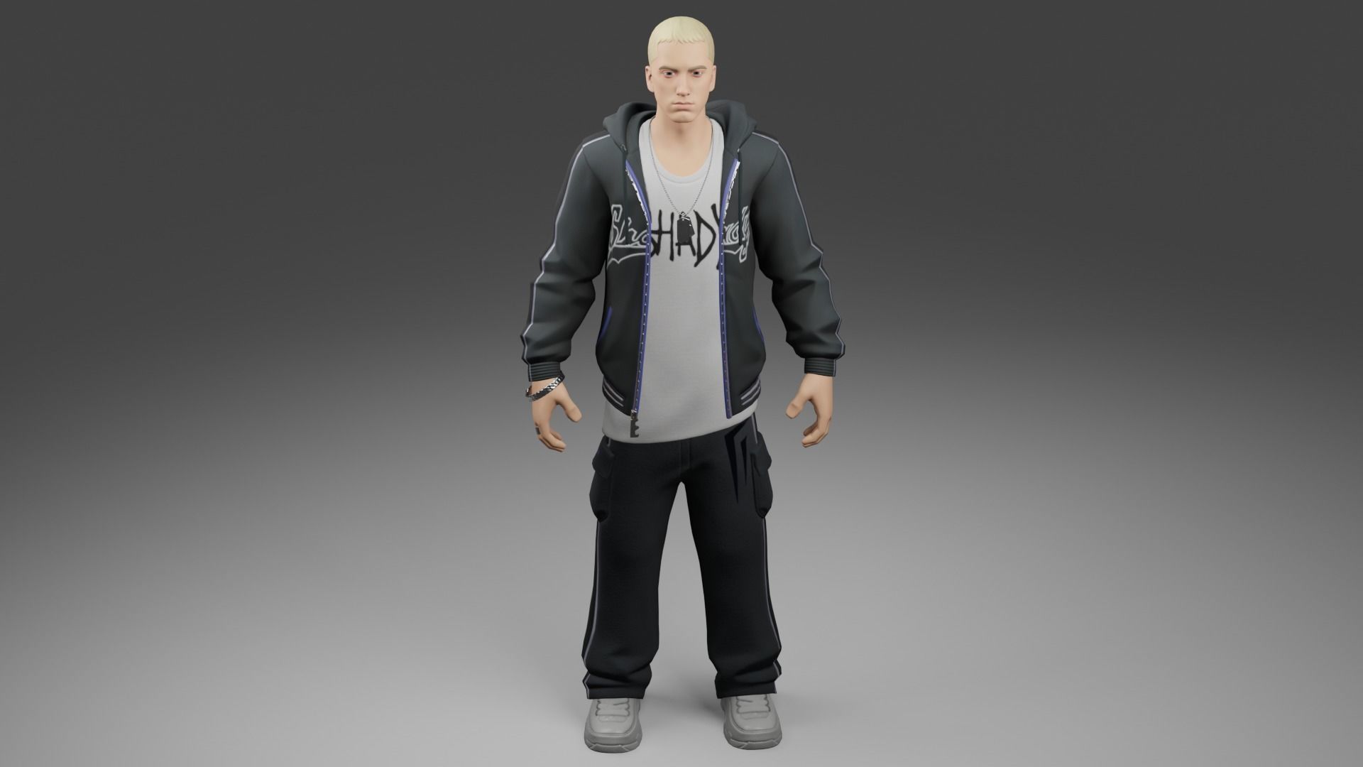Eminem - Slim Shady 3D model_3