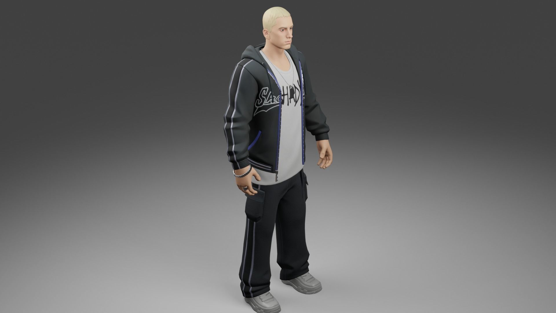 Eminem - Slim Shady 3D model_13
